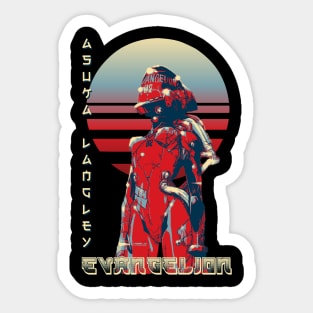 Asuka Langley Sticker